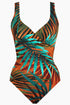 MiracleSuit Tamara Tigre It's A Wrap One Piece Swimsuit
